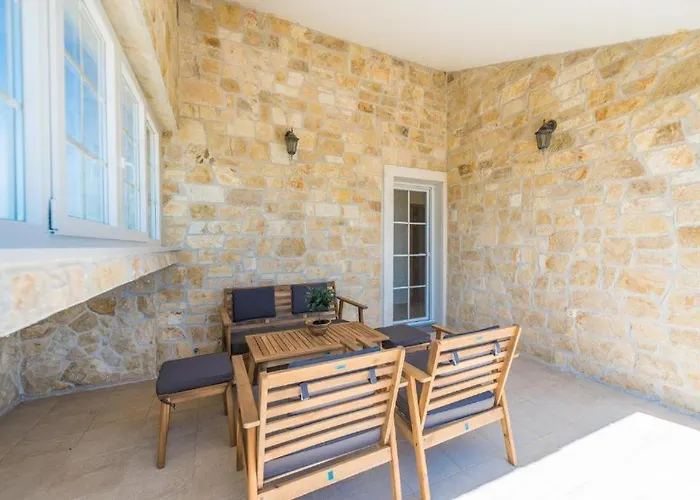 With Heated Pool, Waterfall, Sandy - By Traveler Tourist Agency Krk - Id 2170 Villa